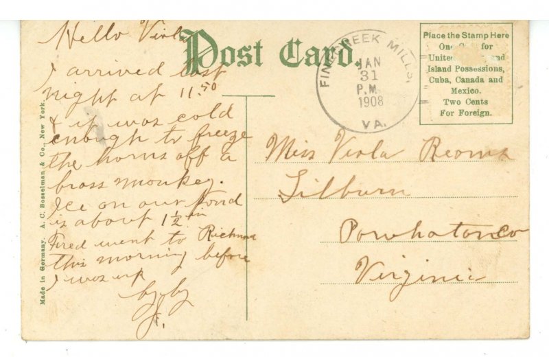 VA - Jamestown. 1907 Jamestown Exposition, Pennsylvania Building