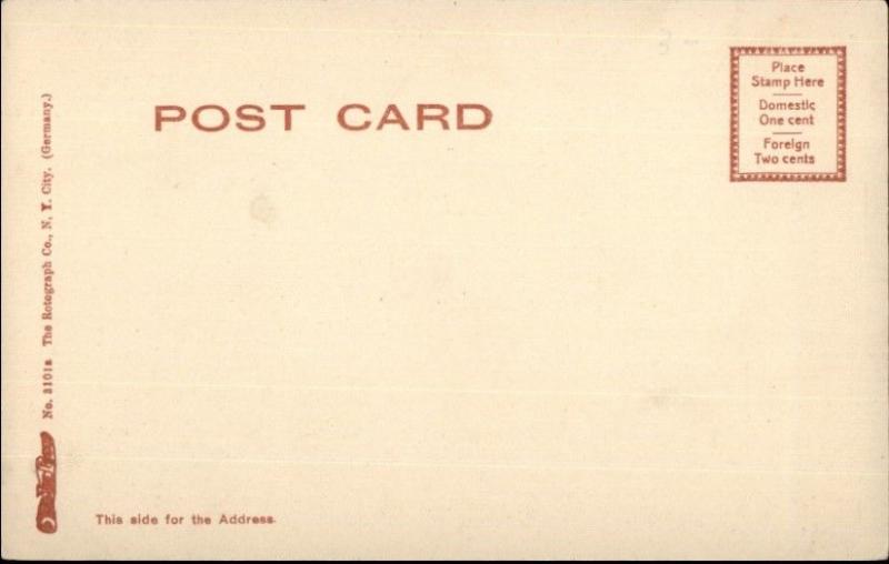Philadelphia PA Land Title Bldg & Street c1905 Postcard