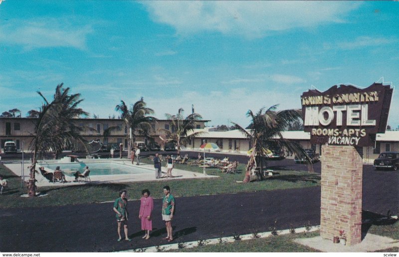 FORT LAUDERDALE, Florida 50-60s Towne & Country Motel