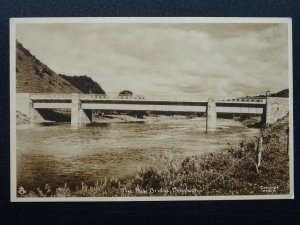 Wales Tywi Valley DRYSLWYH The New Bridge c1950s Postcard by Raphael Tuck DYN.10