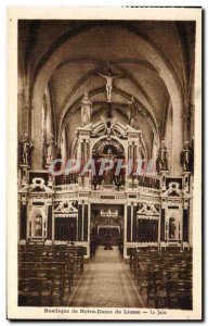 Postcard Old Basilica of Our Lady of Liesse The Jube