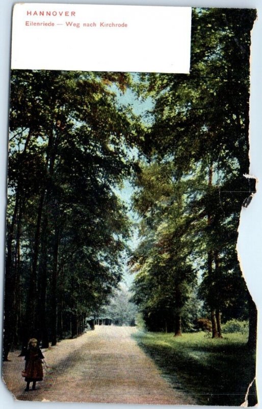 Postcard - Weg nach Kirchrode, Eilenriede - Hannover, Germany 