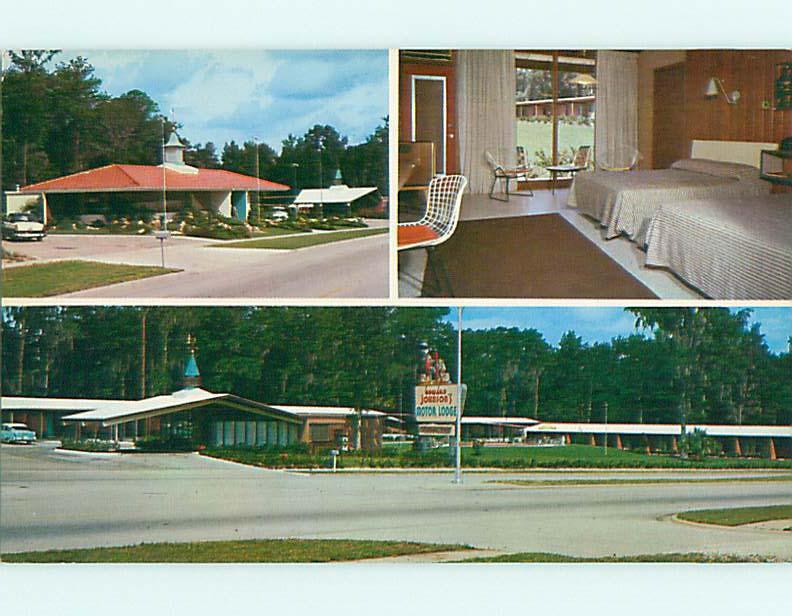 Unused Pre-1980 HOJO - HOWARD JOHNSON MOTEL & RESTAURANT Ocala FL u7213-13