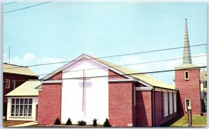 Postcard - Atlantic Methodist Church - Ocean City, Maryland