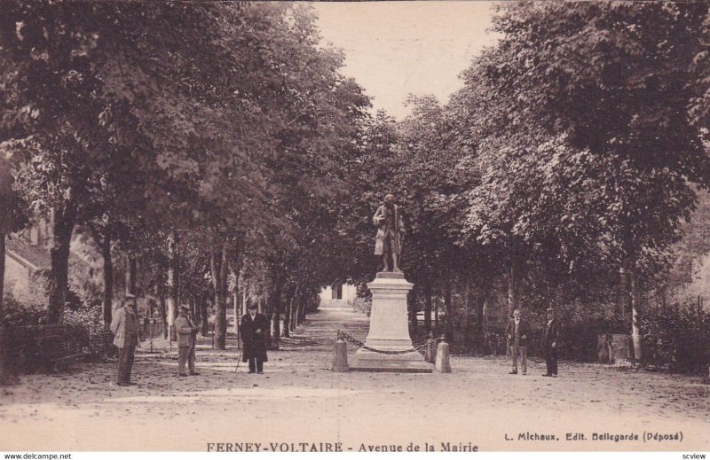 FERNEY-VOLTAIRE, Ain, France, 1900-1910s; Avenue De La Mairie