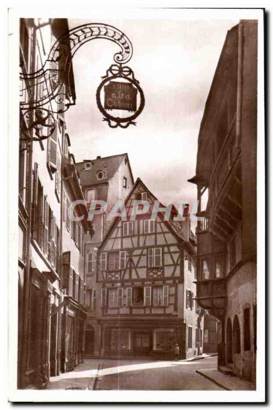 Old Postcard Old Colmar