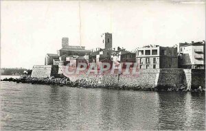 Modern Postcard Antibes ramparts