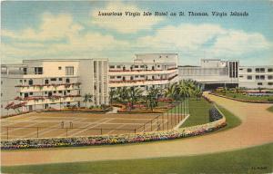 Vintage Postcard Luxurious Virgin Isle Hotel St. Thomas US Virgin Islands