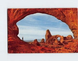 Postcard The Windows, Arches National Monument, Utah