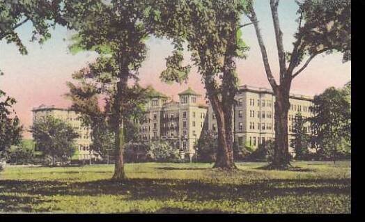 Indiana Saint Mary Of The Woods Le Fer Hall Upperclassmen Residence Handcolor...