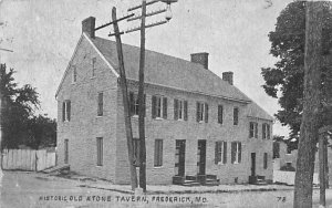 Historic Old Stone Tavern Frederick, Maryland MD s 
