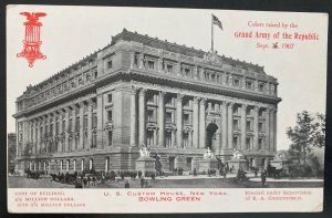 Mint USA Real Picture Postcard US Custom House Grand Army Of The Republic