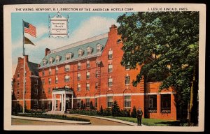 Vintage Postcard 1915-1930 The Viking Hotel, Newport, Rhode Island (RI)