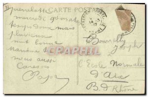 Postcard Old Roquefavour Three Bridges