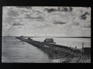 Essex THE PIER BY MOONLIGHT Walton-on-the-Naze c1916 by Victor Turner of Walton