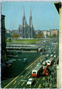 Postcard - Schottentor with Votivkirche - Vienna, Austria