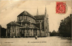 CPA AK INDOCHINA Saigon La Cathedrale VIETNAM (957092)