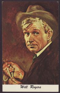 Will Rogers Postcard