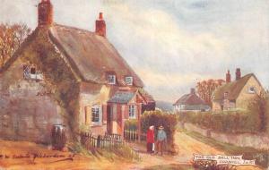 BR64573 the old bell inn godshill isle of wight painting postcard uk