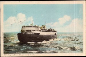 Prince Edward Island M.V. Abegweit - pm1962 - PECO - White Border