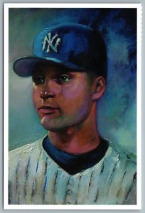 Postcard Derek Jeter by Buck Paulson Players Authentic Direct #1085/20000 MLB