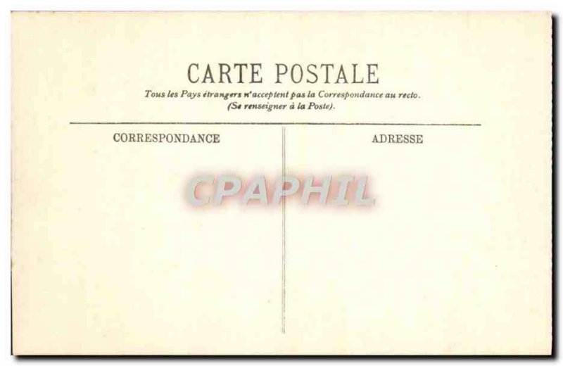 Old Postcard Rambouillet The castle View of & # 39ensemble Canals and the pit