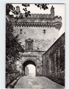 Postcard Portcullis Gate from the S.E., Edinburgh Castle, Edinburgh, Scotland