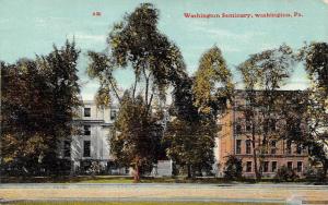 WASHINGTON, PA  Pennsylvania       WASHINGTON SEMINARY       c1910's  Postcard