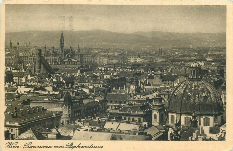 Austria Vienna panorama 1934