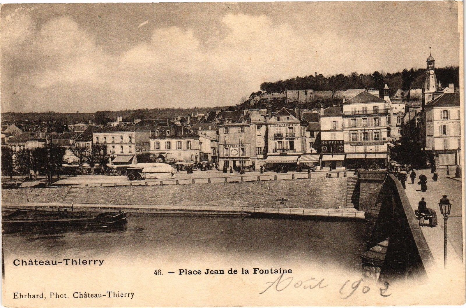 Cpa Chateau Thierry Place Jean De La Fontaine 2480 Europe France Picardie Aisne 02 Chateau Thierry Postcard Hippostcard Cpa Chateau Thierry Place Jean De La Fontaine 2480 Europe France Picardie Aisne 02 Chateau Thierry Postcard Hippostcard