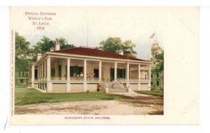 MO - St Louis. 1904 World's Fair, Mississippi State Building