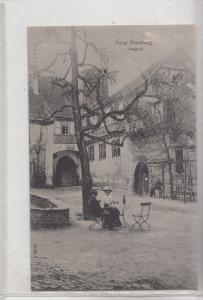 B82259 burg breuberg burghof germany  front back image