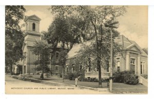 ME - Belfast. Methodist Church & Public Library