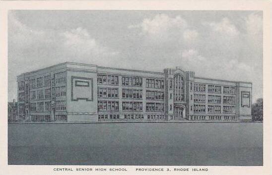 Rhode Island Providence Central Senior High School  Albertype