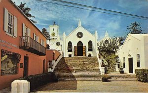Historic St Peter's Church Short Walk From the Town Square Bermuda Island Pos...
