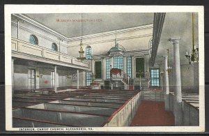 Virginia, Alexandria - Christ Church Interior - [VA-266]