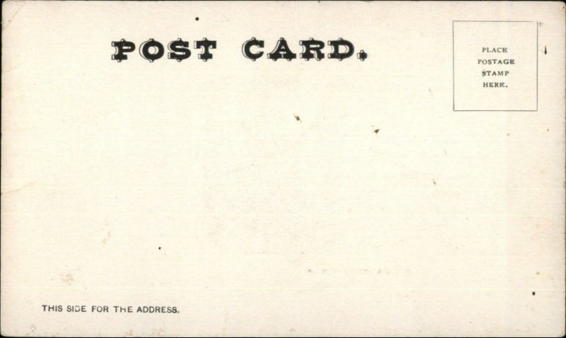 Norwich CT Birdseye View Old Home Week 1902 Postcard