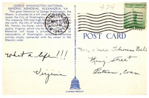 Virginia   Alexandra George Washington Masonic Memorial