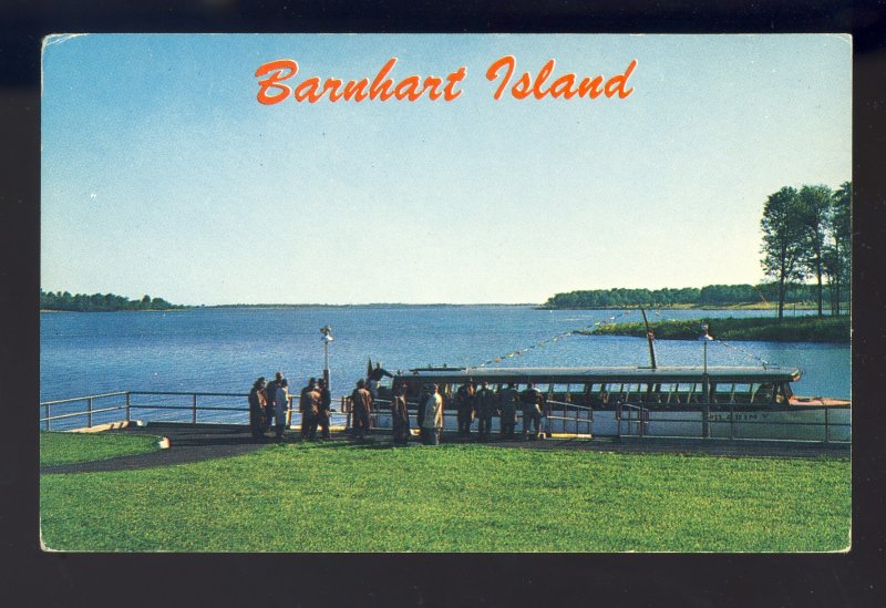 Thousand Islands, New York/NY Postcard, Barnhart Island, Moses State Park