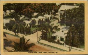 Key West FL Cactus Terrace Postcard