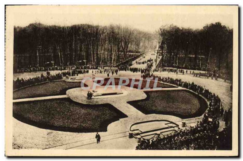 Old Postcard Compiegne Forest Glade of & # 39Armistice Vue Generale Army