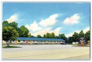 c1960's Royal Motel Roadside Glens Falls New York NY Unposted Vintage Postcard
