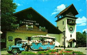 USA Frankenmuth Bavarian Inn Michigan Chrome Postcard 09.72