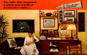 Advertising Tri-Chem Liquid Embroidery The Tube That Changed A Whole New World