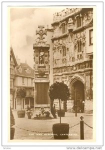 RP, The War Memorial, Canterbury (Kent), England, UK, 1910-1920s