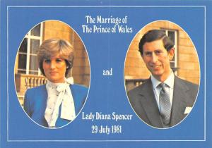 Marriage of Prince of Wales - Lady Diana