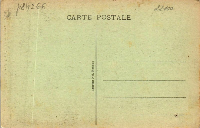 CPA DINAN Porte du Jerzual Cote extérieur (984266)