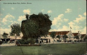 Dallas Texas TX View During State Fair c1910 Vintage Postcard