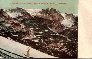 Colorado Moffat Road Perpetual Snow Banks1909