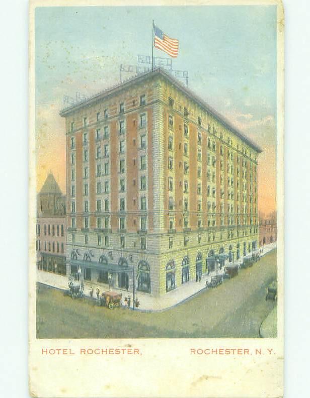 Divided Back ROCHESTER HOTEL Rochester New York NY HQ4881